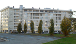 Palazzo in cui si trova lo studio
